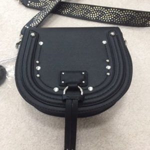 Imoshion Saddle Handbag / Purse - Black NWT